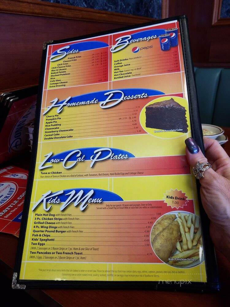 Donna's Family Restaurant - Eastpointe, MI menu_pic