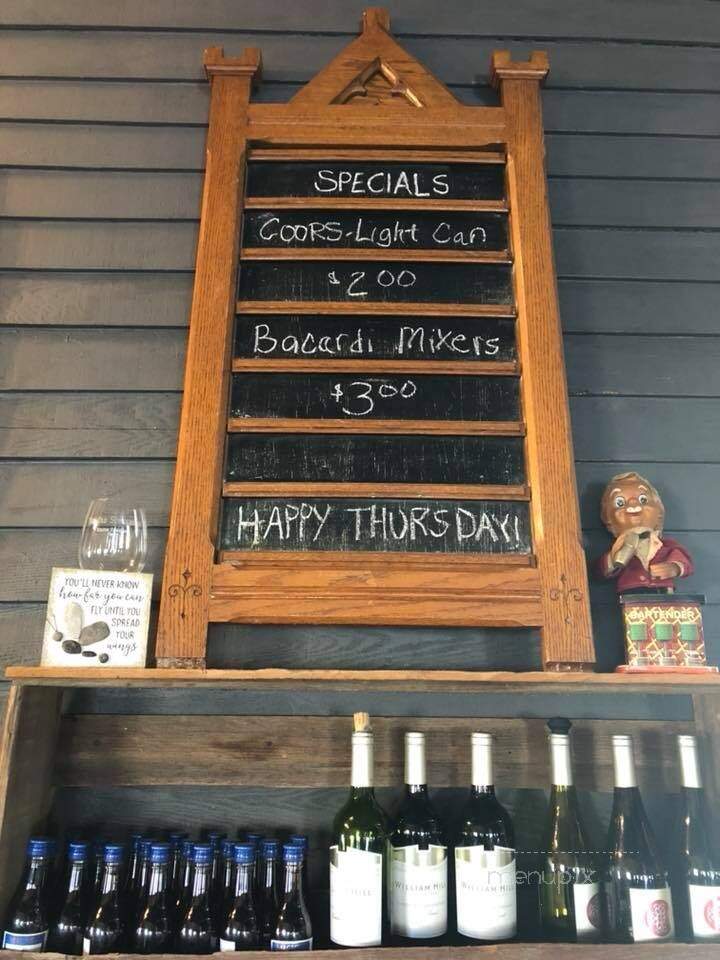 The Old School House - Merrimac, WI menu_pic