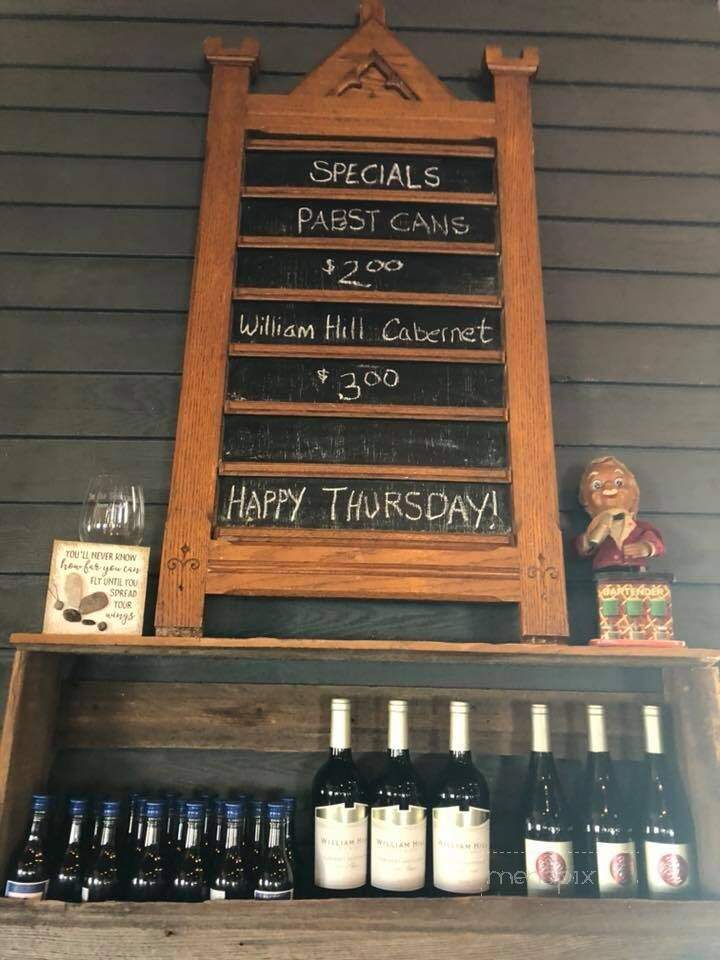 The Old School House - Merrimac, WI menu_pic