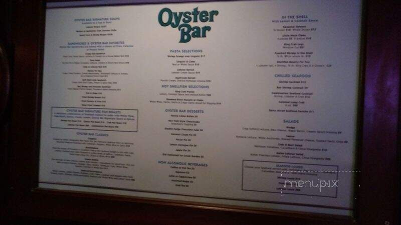 John's Oyster Bar at John Ascuaga's Nugget - Sparks, NV menu_pic
