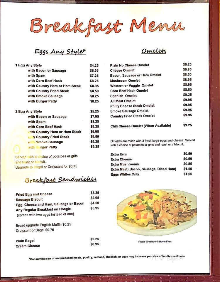 Chubbys Family Restaurant - Orlando, FL menu_pic