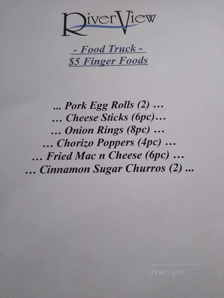 River Terrace Club Restaurant - San Angelo, TX menu_pic
