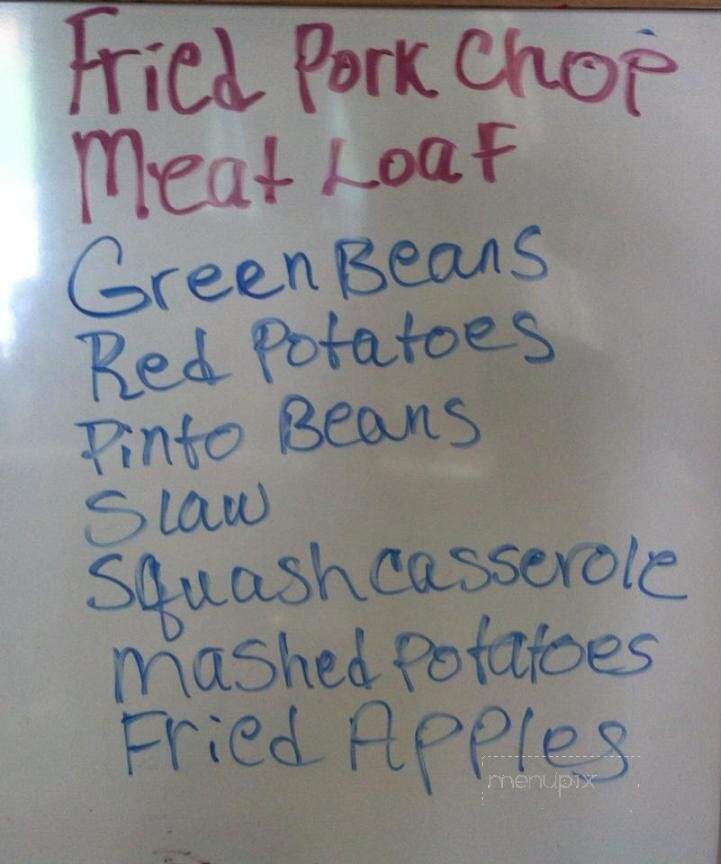 Sisters - Dickson, TN menu_pic