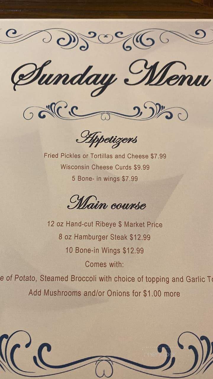 The Mic Stand Bar & Grill - Huntingdon, TN menu_pic