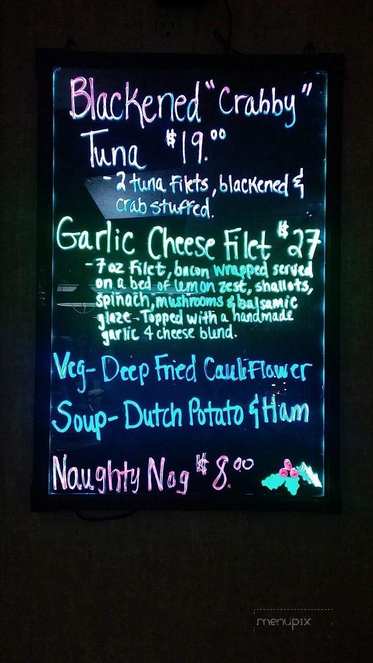 Terrace Bay Inn - Gladstone, MI menu_pic
