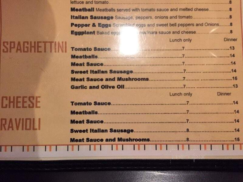 Dominic's Bistro Italian - Sun City, AZ menu_pic