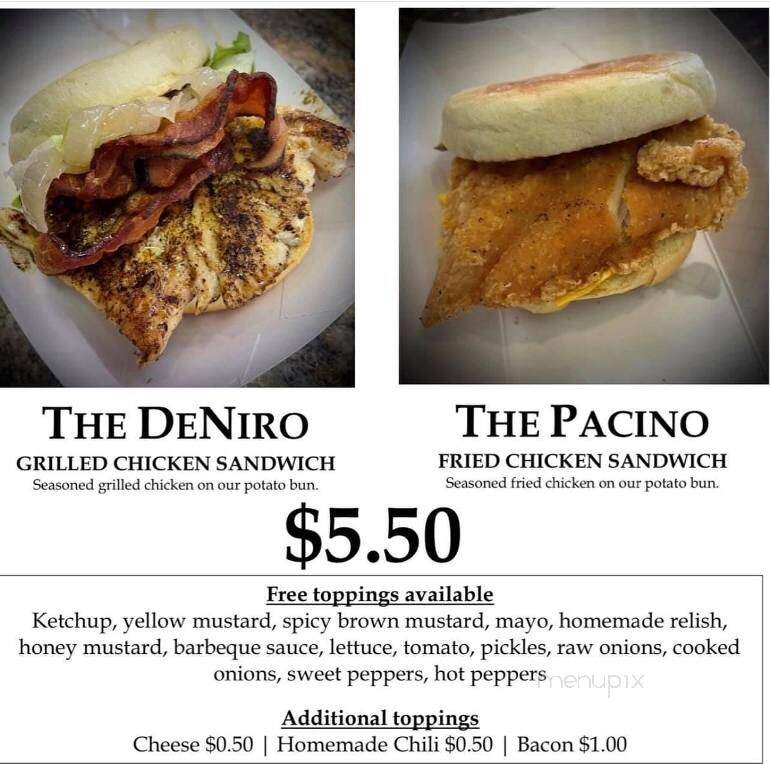 Godfather's - Winterville, NC menu_pic