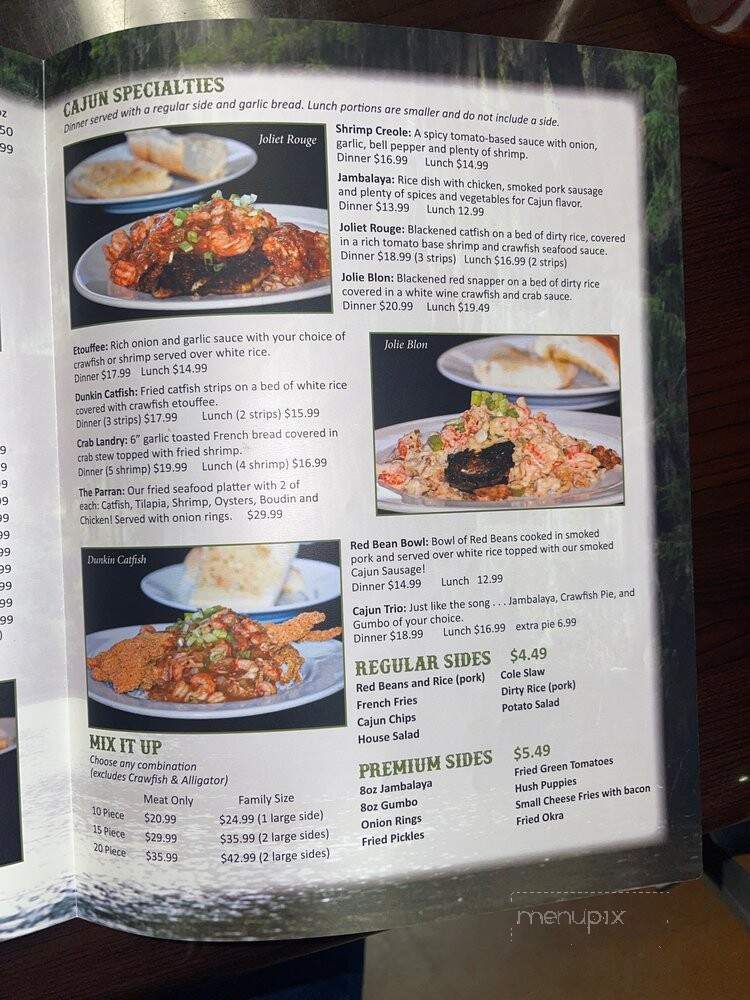 Flavors of Louisiana - Avondale, AZ menu_pic