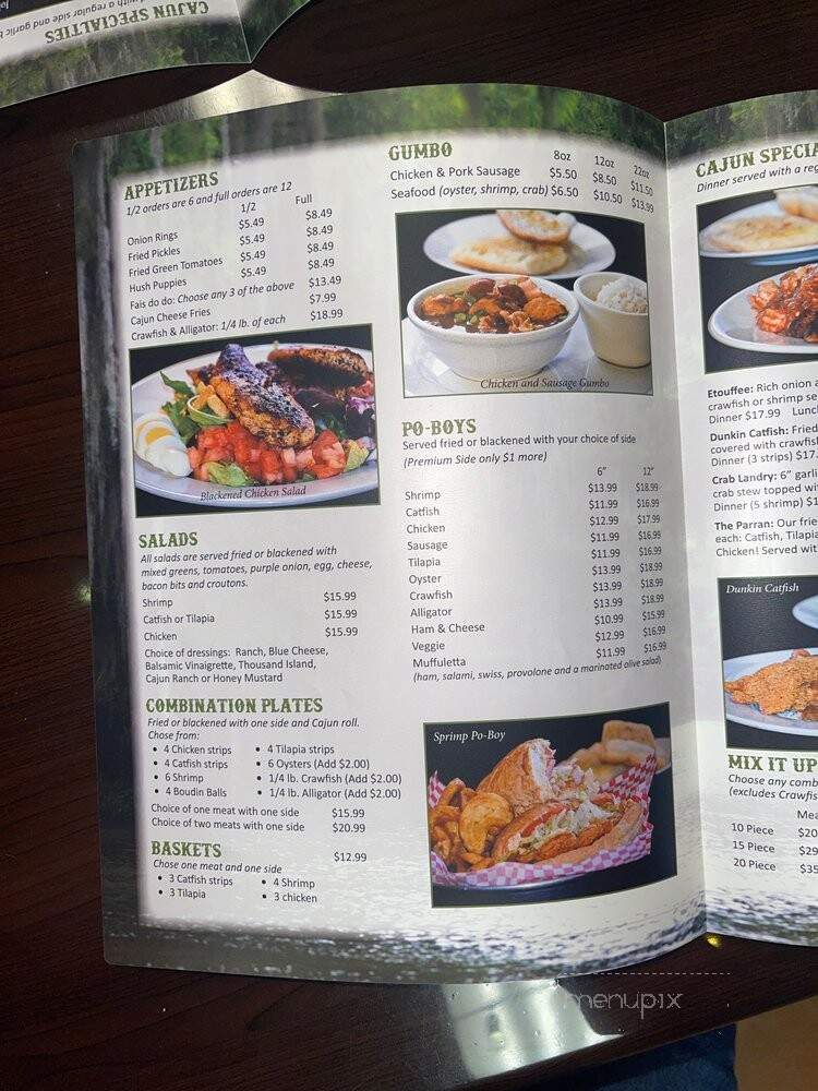 Flavors of Louisiana - Avondale, AZ menu_pic
