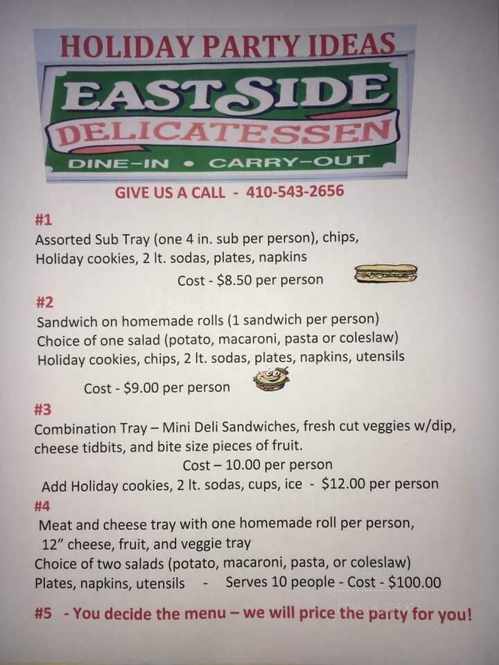 Eastside Delicatessen - Salisbury, MD