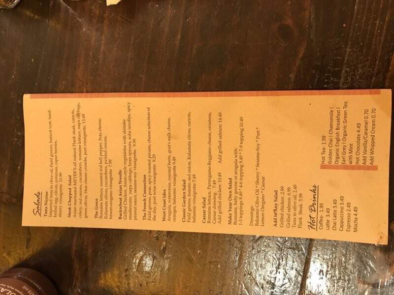 Alon's Bakery - Dunwoody, GA menu_pic