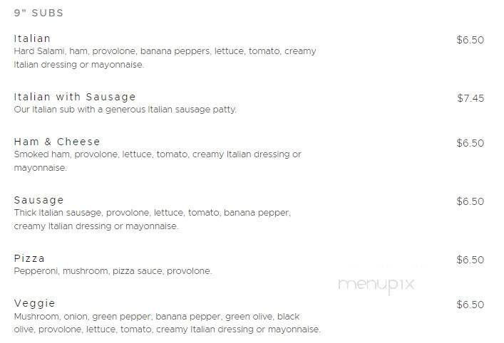 Michael's Pizzeria - Jacksontown, OH menu_pic
