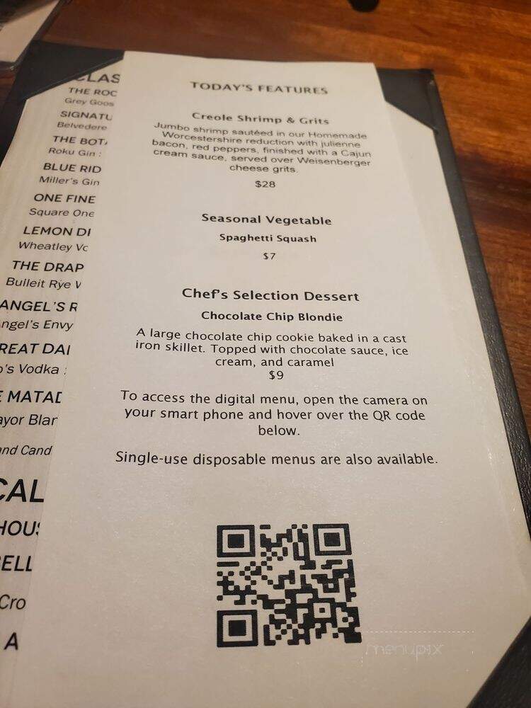 Stoney River Steakhouse and Grill - Germantown, TN menu_pic