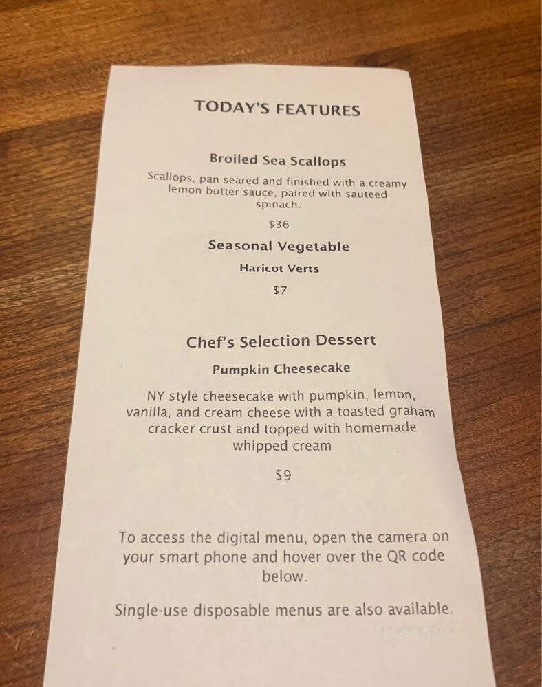 Stoney River Steakhouse and Grill - Germantown, TN menu_pic