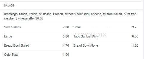 Crossroads Pizza - Malvern, OH menu_pic