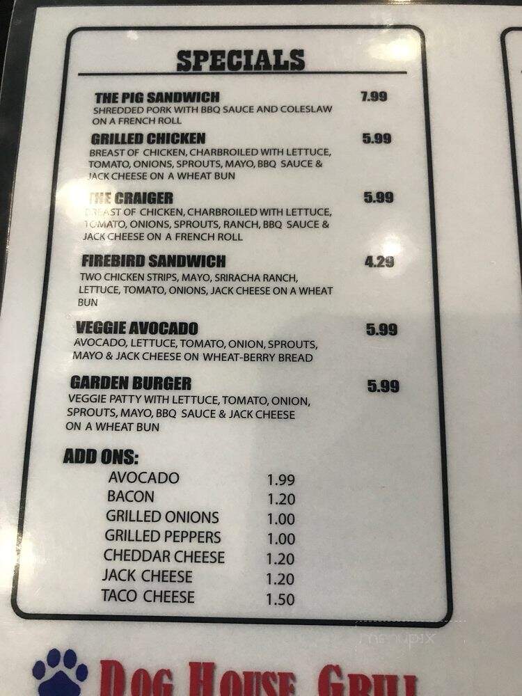 Dog House Grill - Fresno, CA