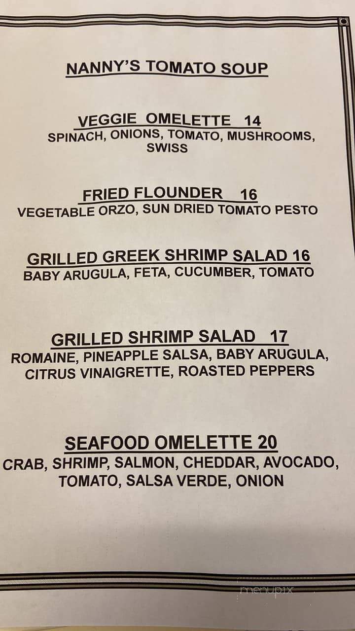 Fitzwater Cafe - Philadelphia, PA menu_pic