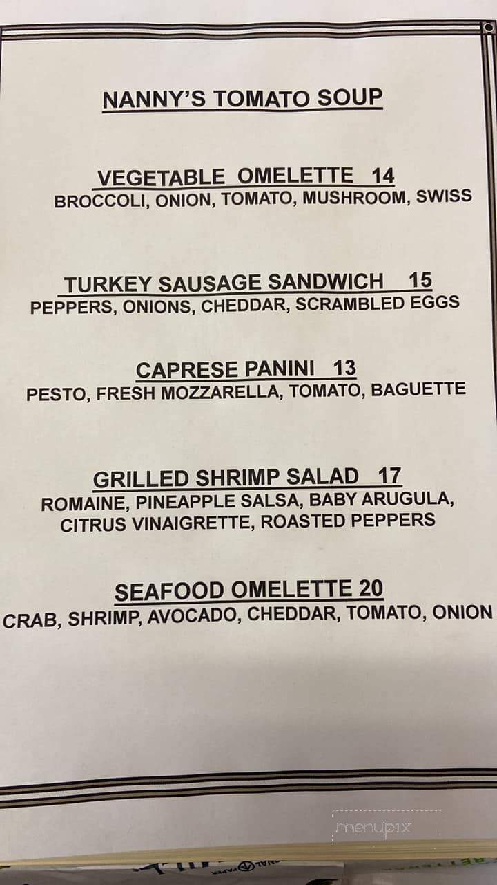 Fitzwater Cafe - Philadelphia, PA menu_pic
