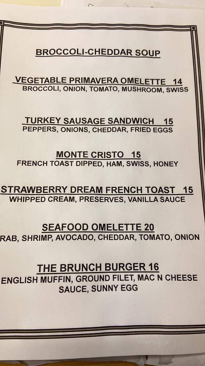 Fitzwater Cafe - Philadelphia, PA menu_pic