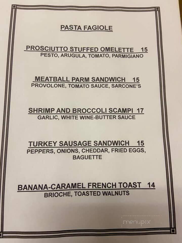 Fitzwater Cafe - Philadelphia, PA menu_pic