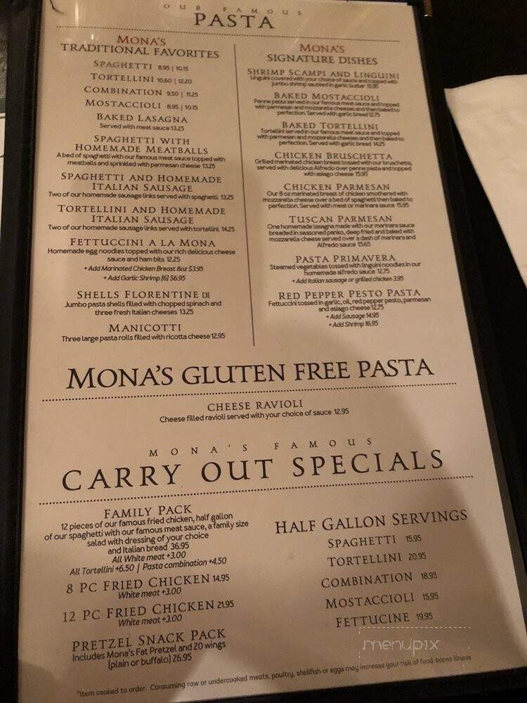 Mona's Restaurant - Toluca, IL