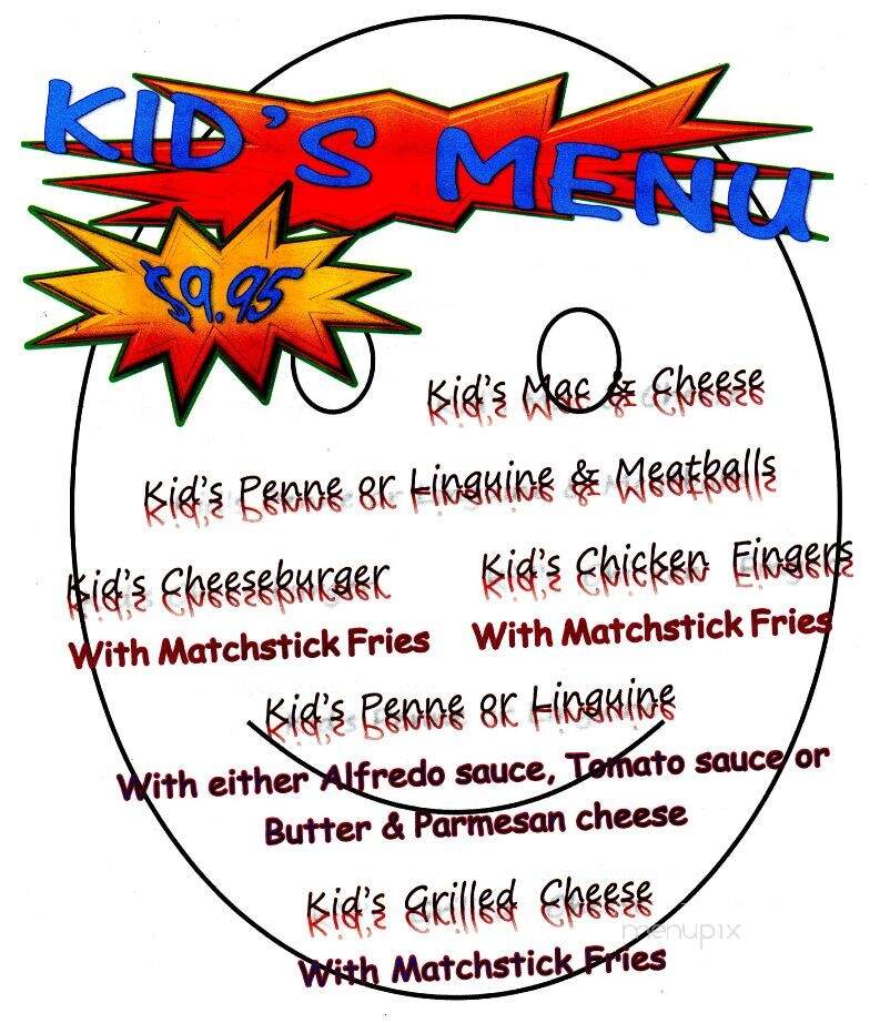 Vintage Bar & Grill - Abington, PA menu_pic