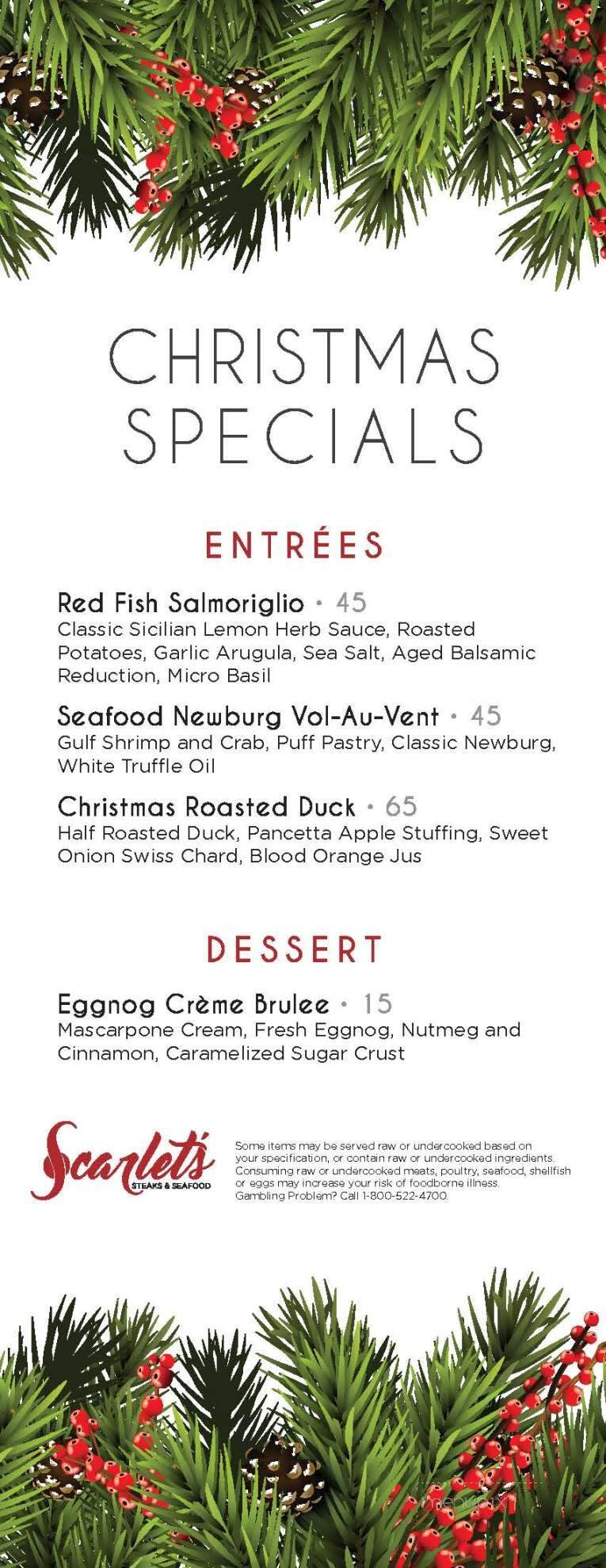 Scarlet's Steak & Seafood - D'Iberville, MS