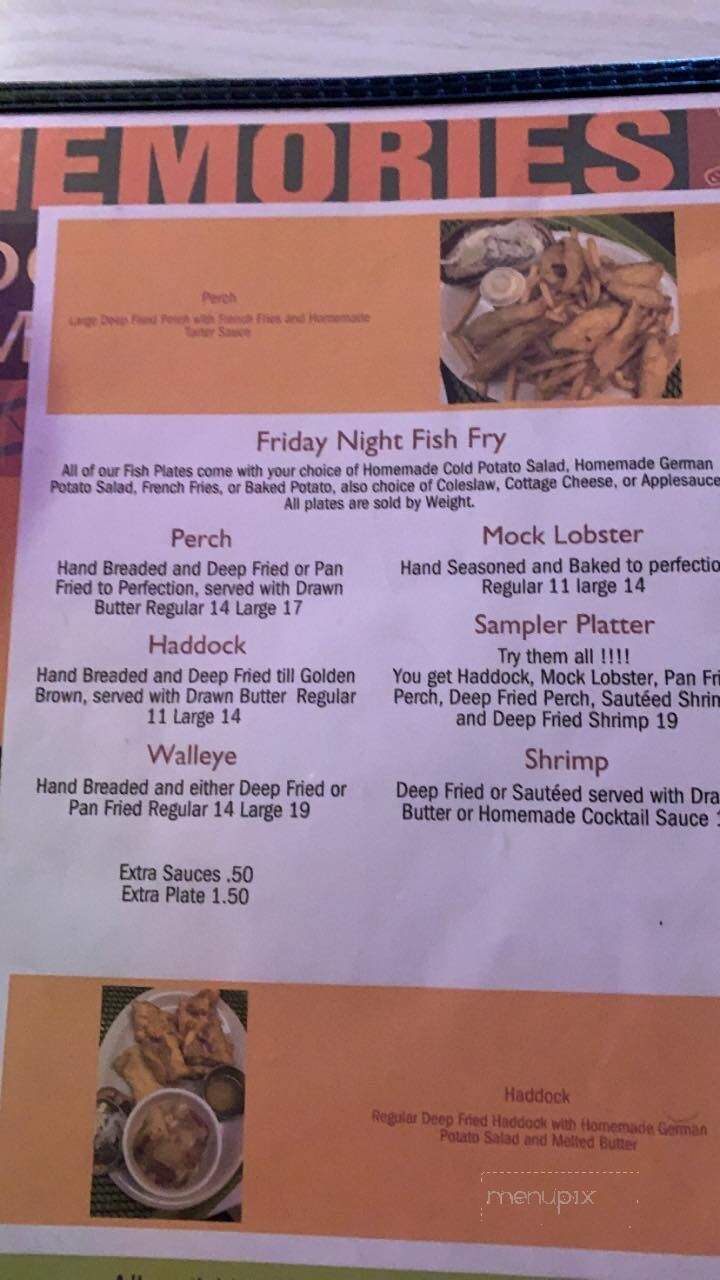 Good Times Restaurant and Banquet Hall - Mishicot, WI menu_pic
