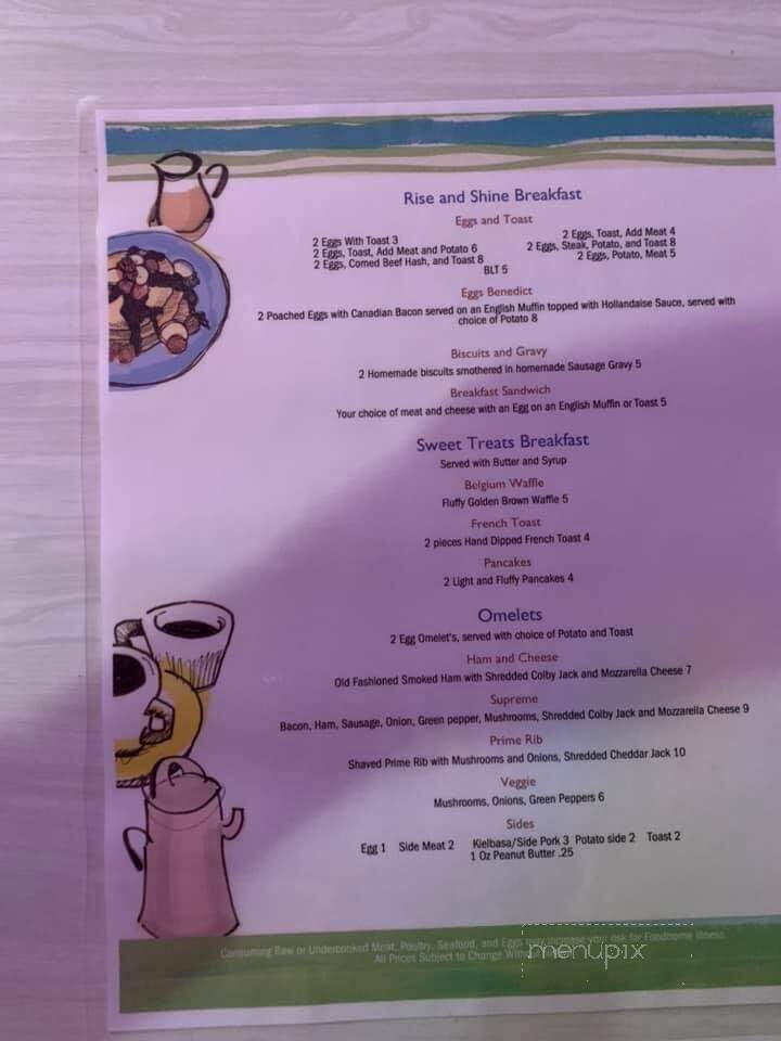 Good Times Restaurant and Banquet Hall - Mishicot, WI menu_pic