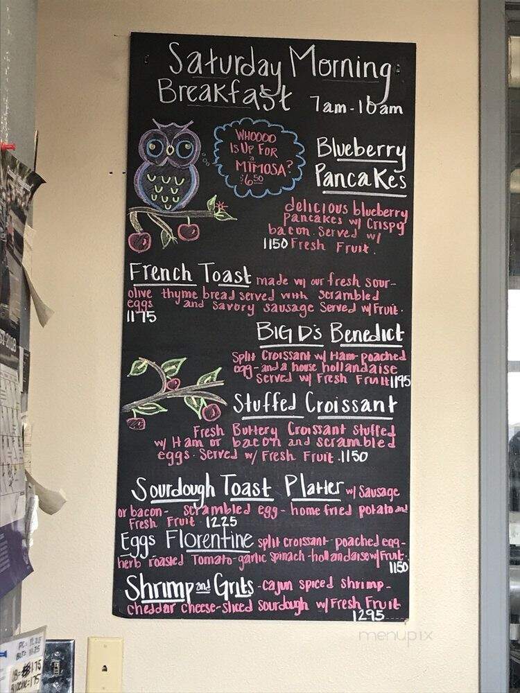 Hush-Harbor Artisan Bakery - Atascadero, CA menu_pic
