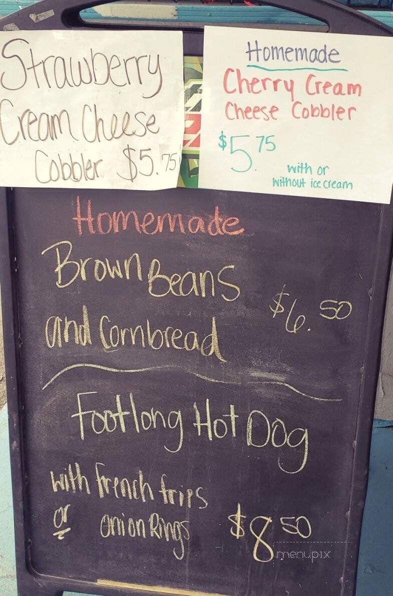 Jim's Drive In - Lewisburg, WV menu_pic