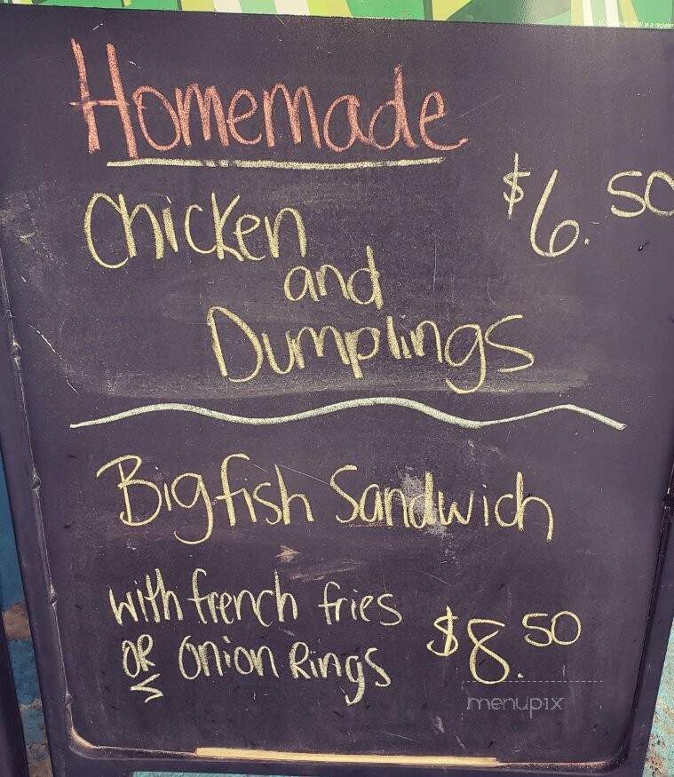 Jim's Drive In - Lewisburg, WV menu_pic