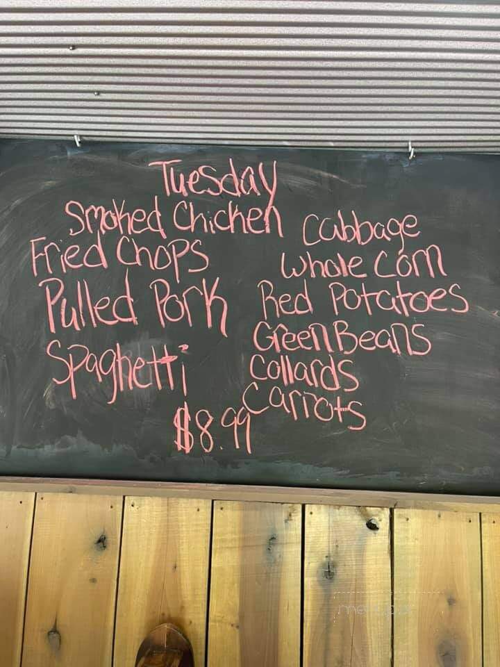Hickory House Restaurant - Pulaski, TN menu_pic