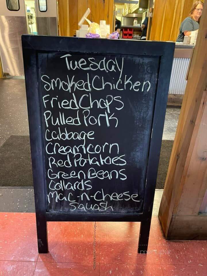 Hickory House Restaurant - Pulaski, TN menu_pic