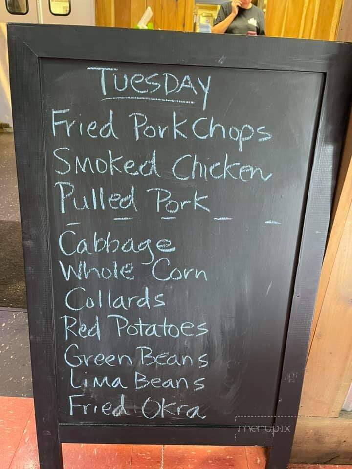 Hickory House Restaurant - Pulaski, TN menu_pic
