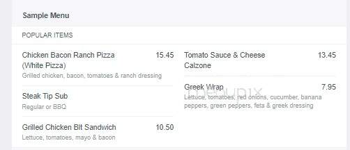 Stash's Pizza - Norwood, MA menu_pic