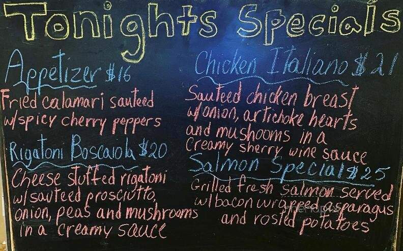 Rossi Ristorante Italiano - New Port Richey, FL menu_pic