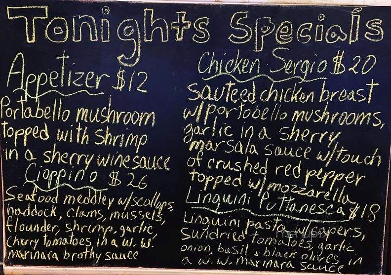 Rossi Ristorante Italiano - New Port Richey, FL menu_pic