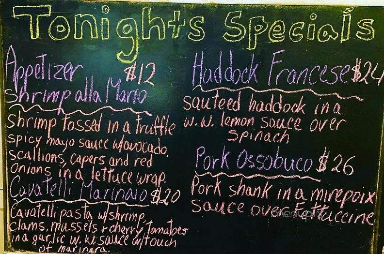 Rossi Ristorante Italiano - New Port Richey, FL menu_pic