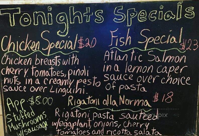 Rossi Ristorante Italiano - New Port Richey, FL menu_pic