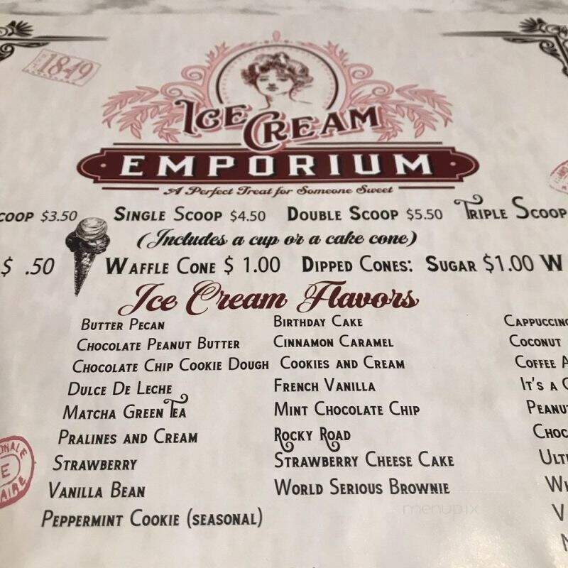 Ice Cream Emporium - Ripon, CA