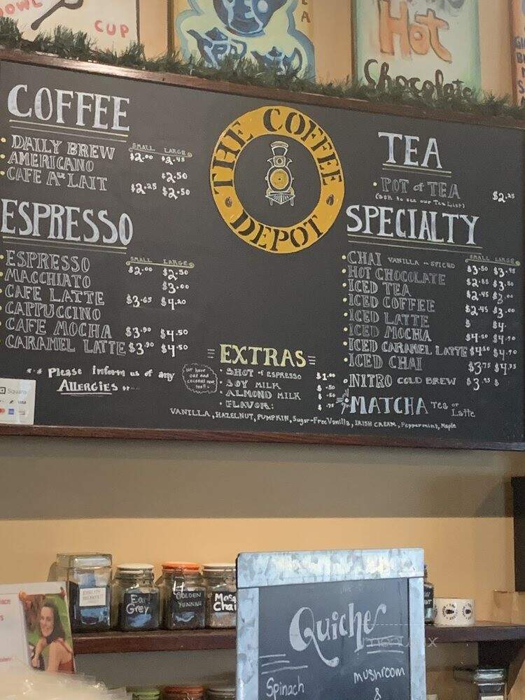 Coffee Depot - Warren, RI menu_pic