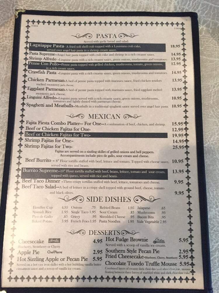 Lagniappe Restaurant - Springfield, LA