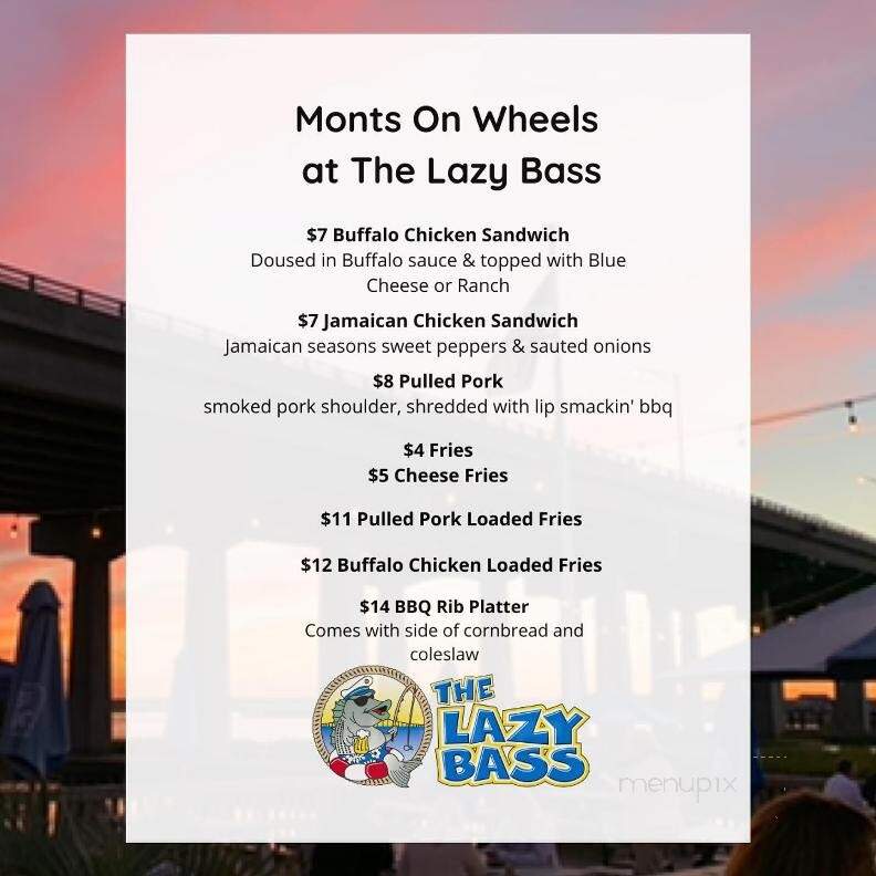 Lazy Bass Bayside Grill - North Wildwood, NJ menu_pic