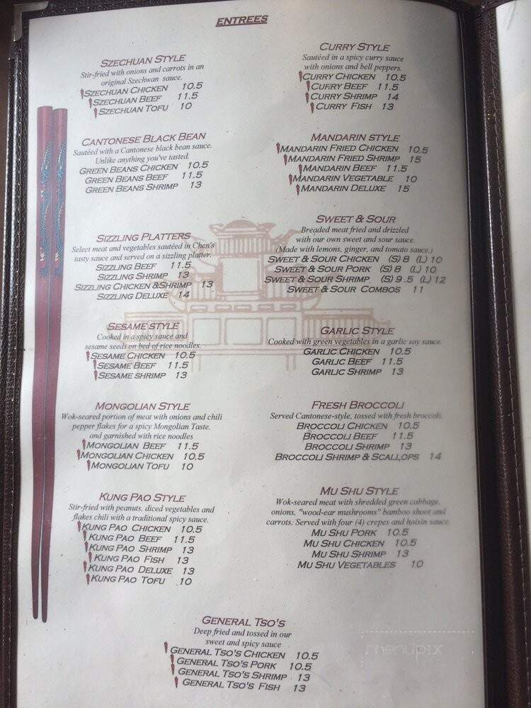 Chens Family Dish - Florence, OR menu_pic