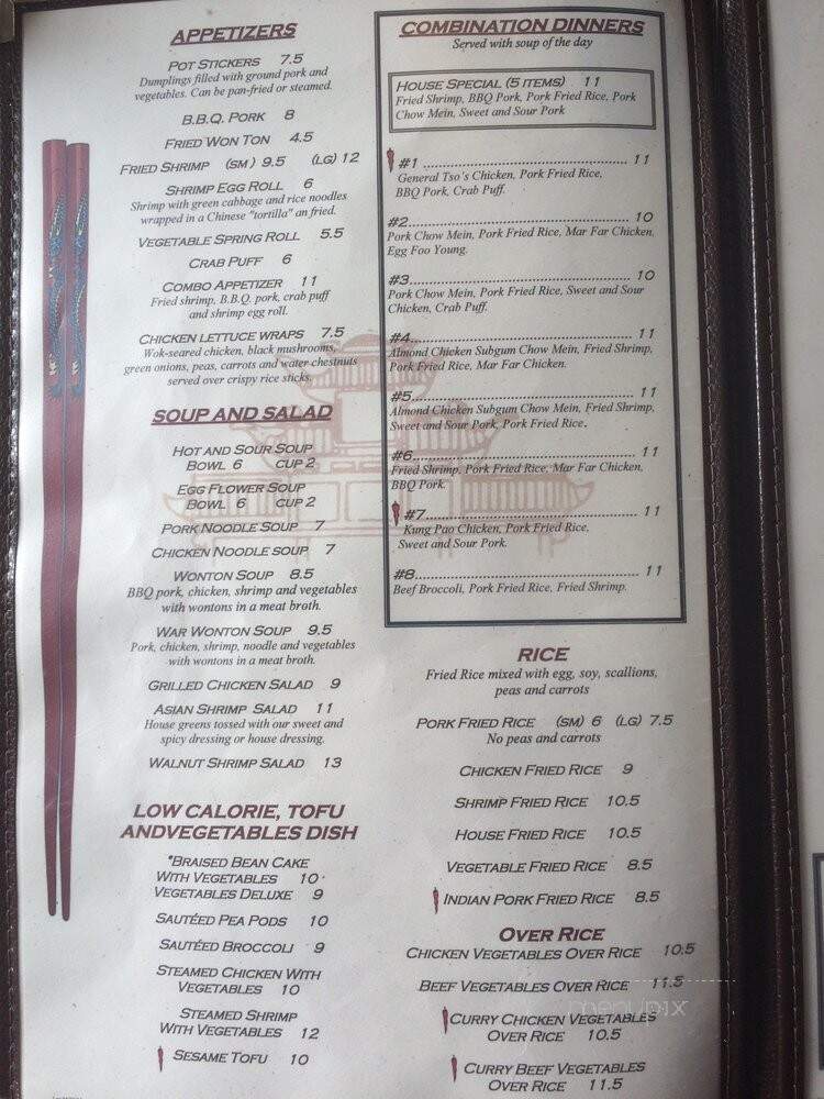 Chens Family Dish - Florence, OR menu_pic