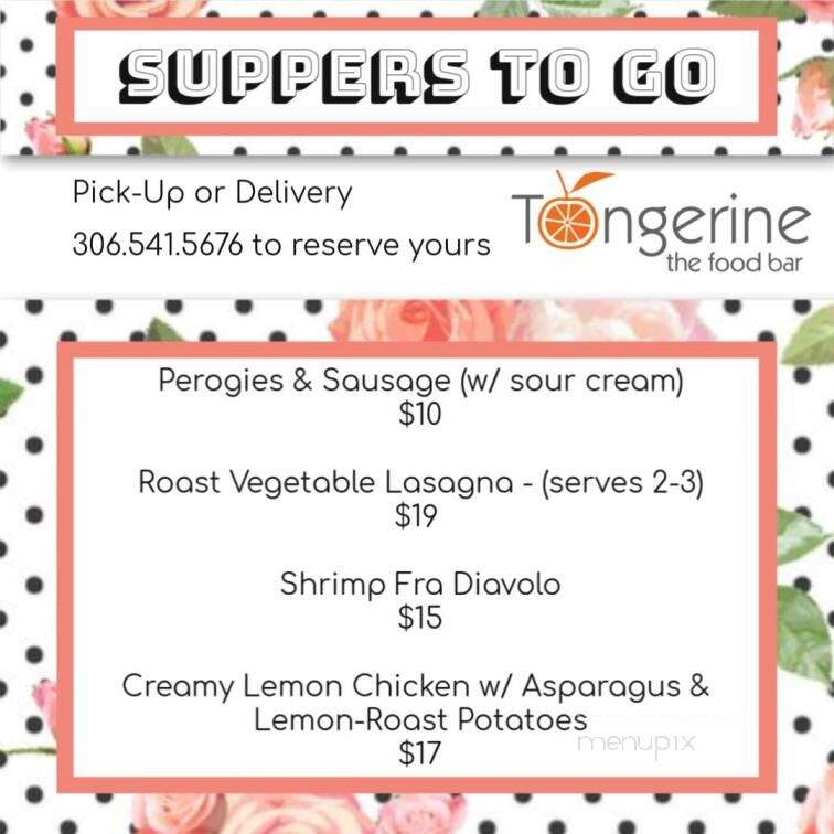 Tangerine - Regina, SK