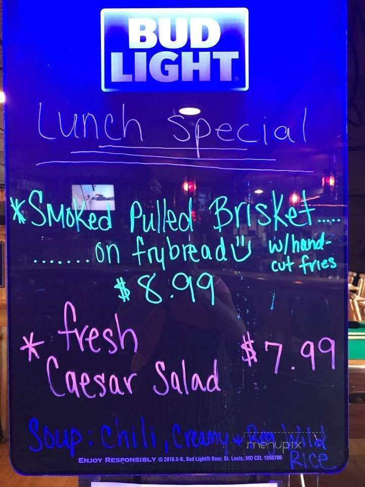Flame Restaurant - Lac Du Flambeau, WI menu_pic