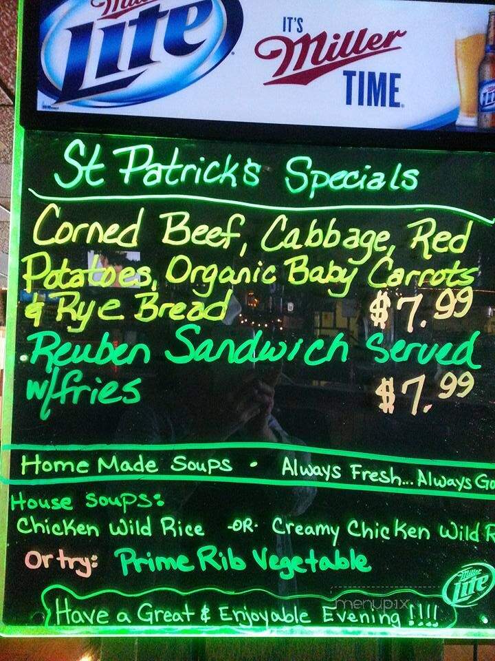 Flame Restaurant - Lac Du Flambeau, WI menu_pic