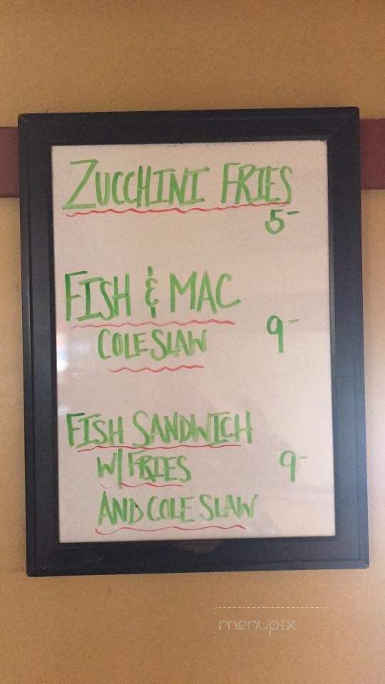 Village Tavern - Lock Haven, PA menu_pic